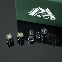 Titanium Valve Stem Cap--Gear Head