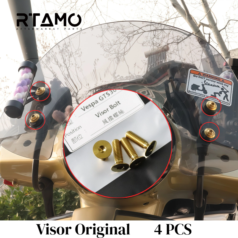 Titanium Bolt Set Fit for Vespa GTS300