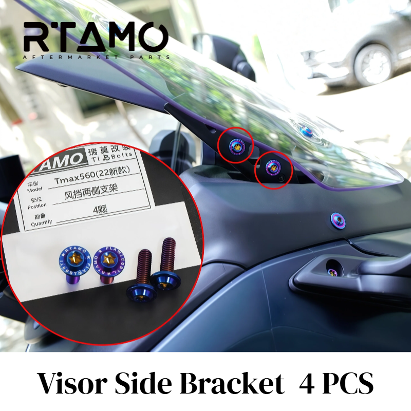 Titanium Bolt Set Fit for Yamaha Tmax560 22-24