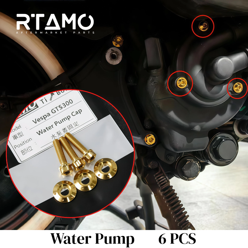 Titanium Bolt Set Fit for Vespa GTS300