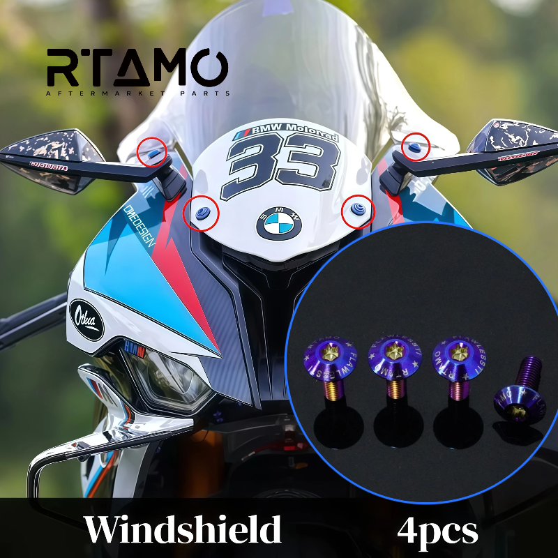 Titanium Bolt Set Fit for BMW S1000RR 2019-2025
