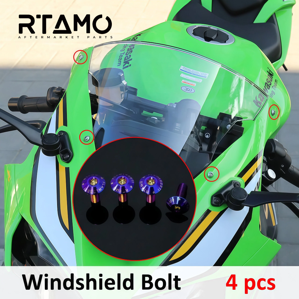 Titanium Bolt Set Fit for Kawasaki ZX-6R