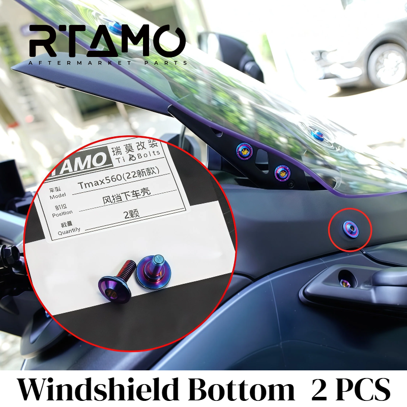 Titanium Bolt Set Fit for Yamaha Tmax560 22-24
