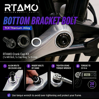 Titanium Bicycle Bottom Bracket Bolt
